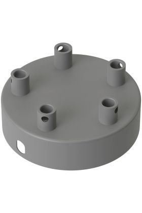 940086 Calex metalen plafondplaat 100mm 5gat beton