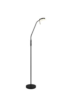 Trio Moreno R44561132 zwarte oplaadbare vloerlamp