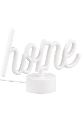 Reality Casa R55921101 witte tafellamp met tekst Home
