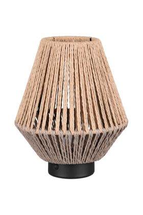 Reality Lira R55991126 oplaadbare tafellamp van papiergaren