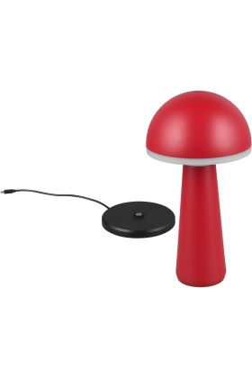 Reality Fungo R57716110 rode oplaadbare tafellamp
