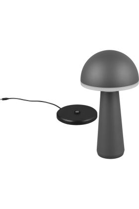 Reality Fungo R57716142 antraciet oplaadbare tafellamp