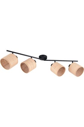 Casalum Aimee R81854036 zwarte spot met kapjes van schors