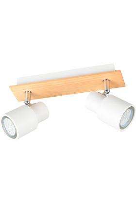 Casalum Pierre R81982031 witte spot met hout