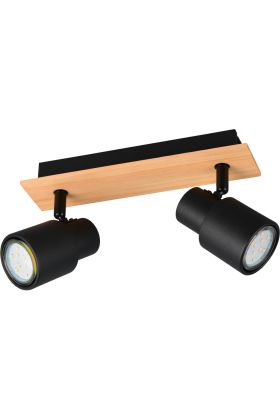 Casalum Pierre R81982032 zwarte spot met hout