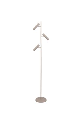 Freelight Undici S3703C creme vloerlamp met drie spotjes van 15cm lang voor 35mm GU10 lampen