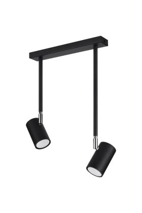 Sollux Norano SOL1075 mat zwarte verlaagde spots