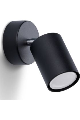 Spot Lemmi SL.1126 mat zwart metalen spot