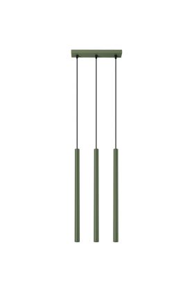 Sollux Pastelo SL.1520 olijfgroene hanglamp met buizen
