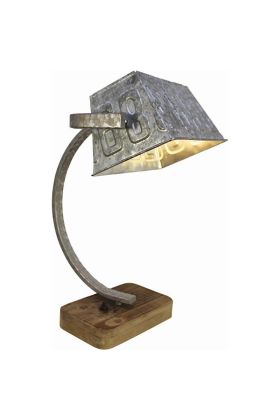 Freelight Scava T 5960 GV gegalvaniseerd stalen tafellamp