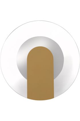 Wandlamp Target goud 23cm