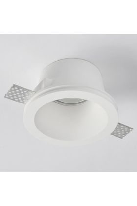 Searchlight Trocadero overschilderbare diep liggende kantelbare inbouwspot van gips