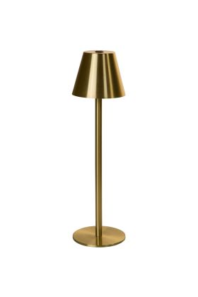 Batterijlamp Tyler goud 36cm