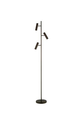 Freelight Undici S3702C creme vloerlamp met twee GU10 35mm spots van 15cm lang